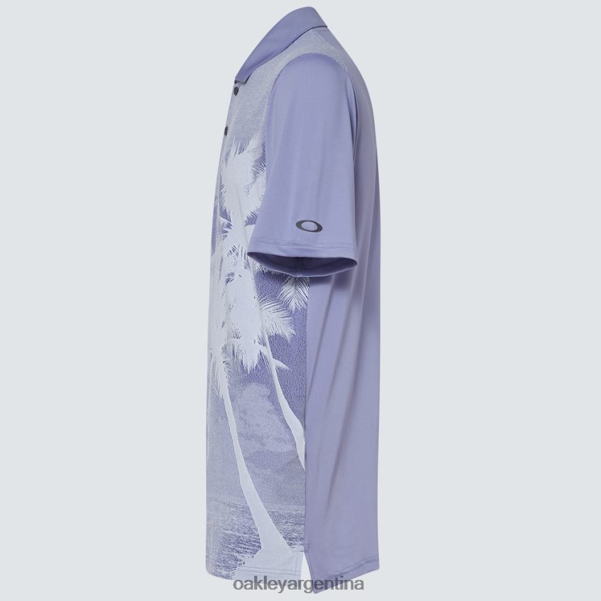 Oakley reducir polo NBFV422177 ropa nueva lila