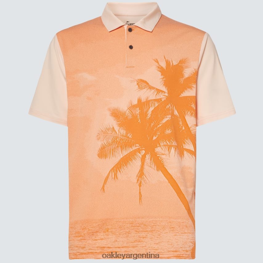 Oakley reducir polo NBFV422179 ropa naranja suave