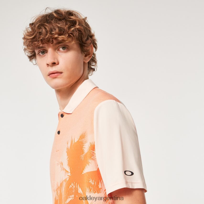 Oakley reducir polo NBFV422179 ropa naranja suave