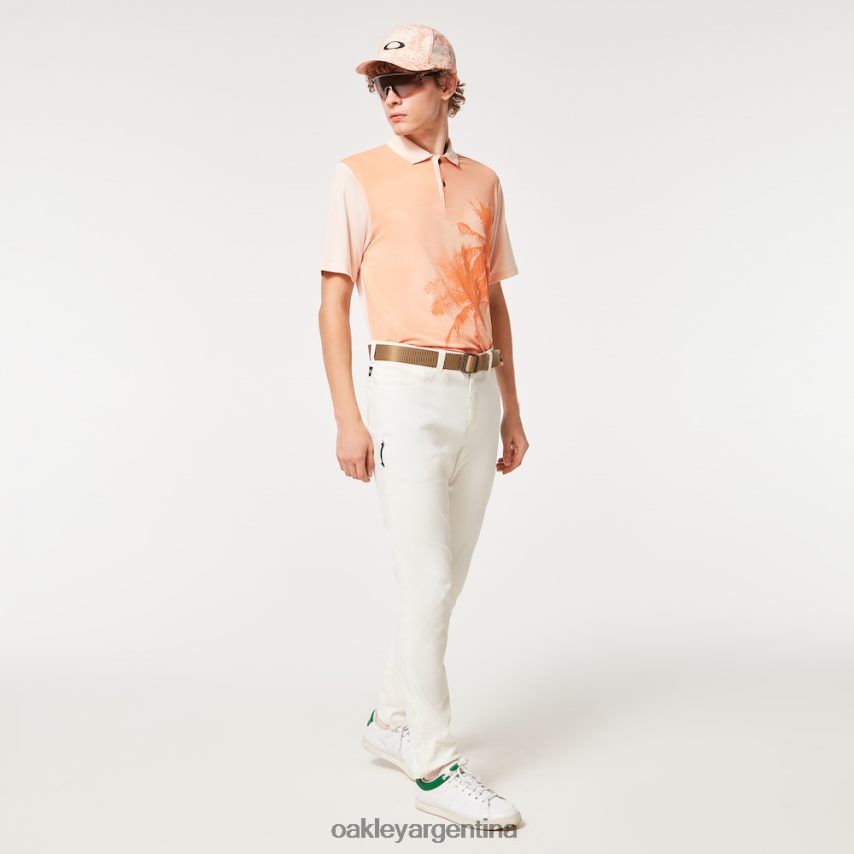 Oakley reducir polo NBFV422179 ropa naranja suave