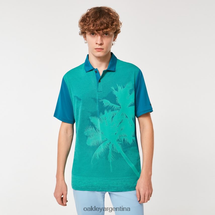 Oakley reducir polo NBFV422181 ropa aurora azul