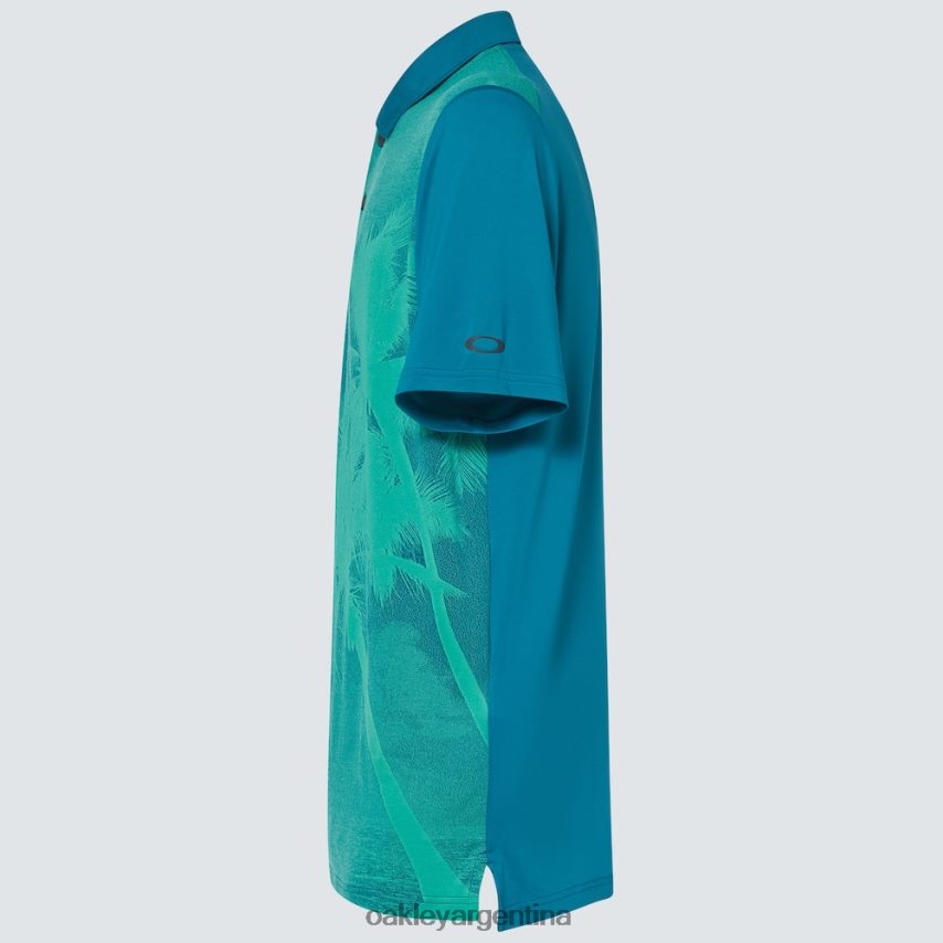 Oakley reducir polo NBFV422181 ropa aurora azul