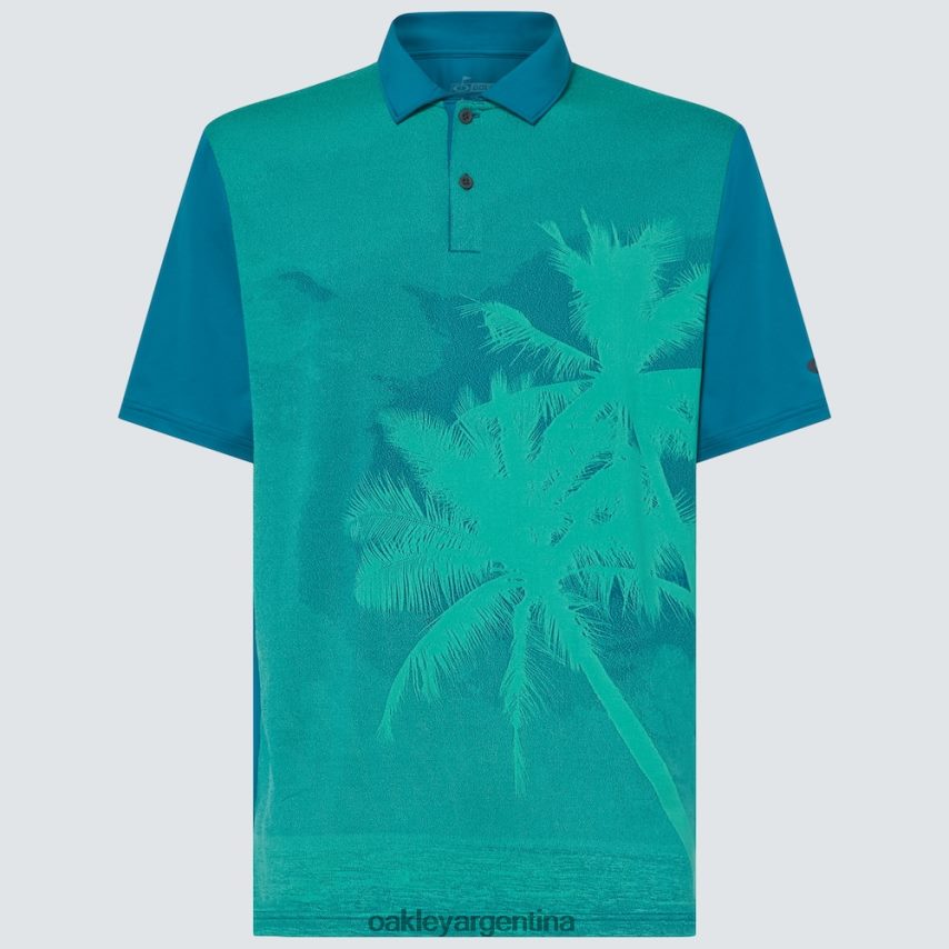Oakley reducir polo NBFV422181 ropa aurora azul