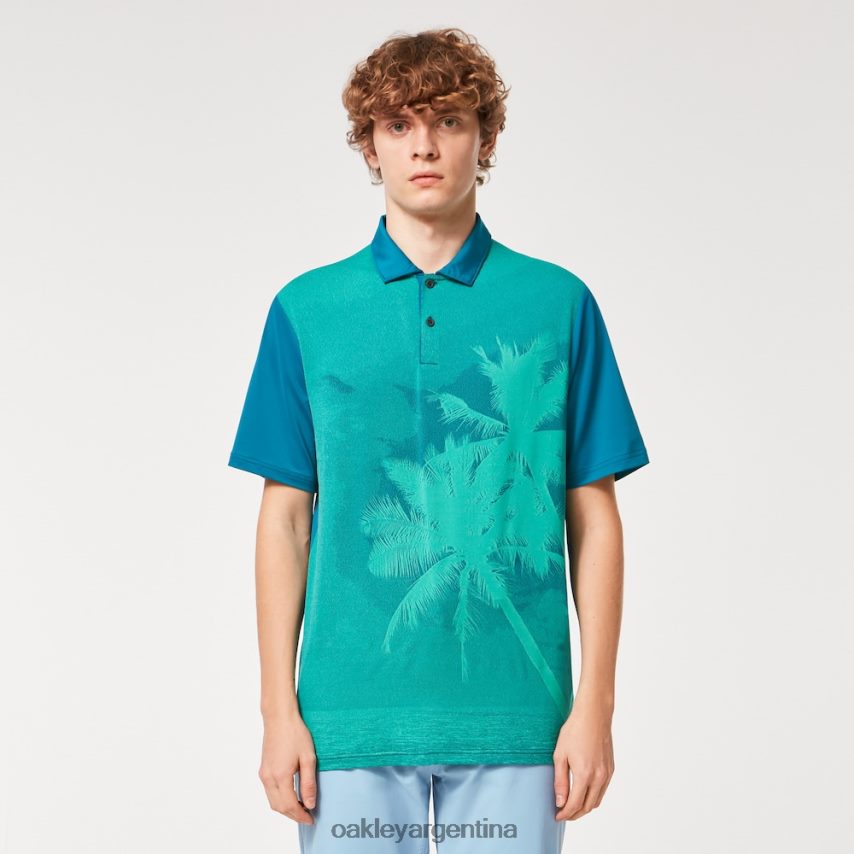 Oakley reducir polo NBFV422181 ropa aurora azul