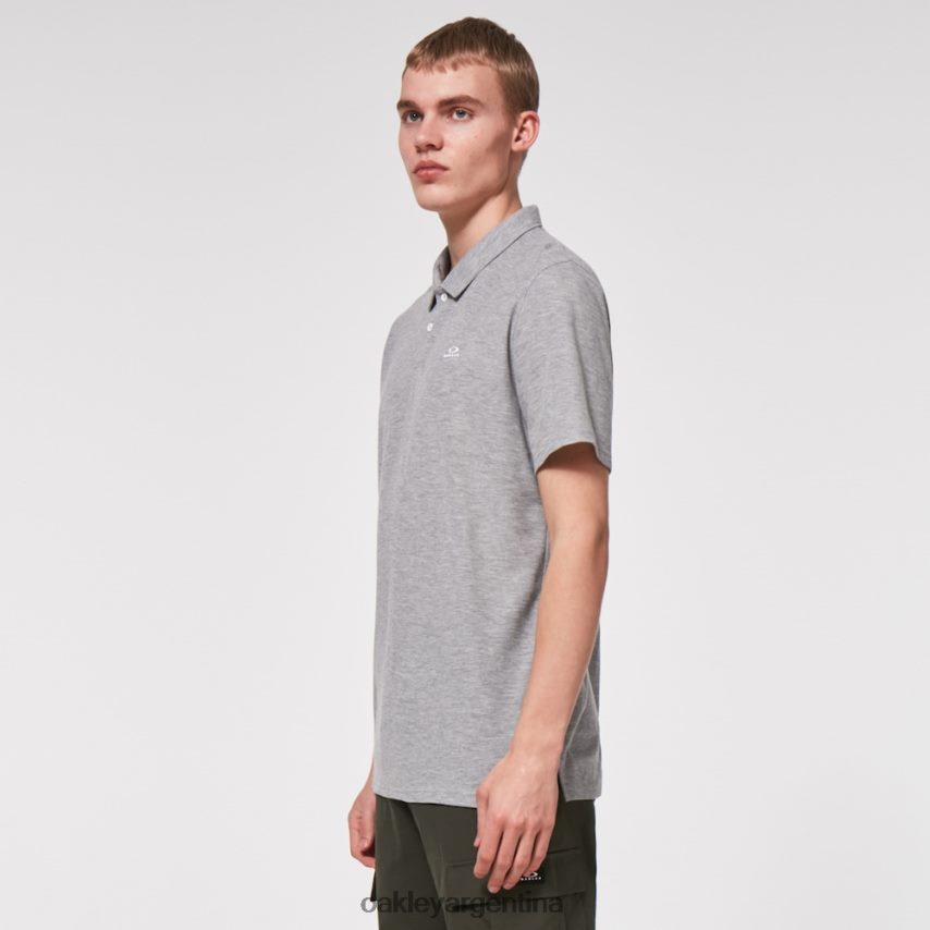 Oakley relajarse polo NBFV422432 ropa nuevo brezo de granito