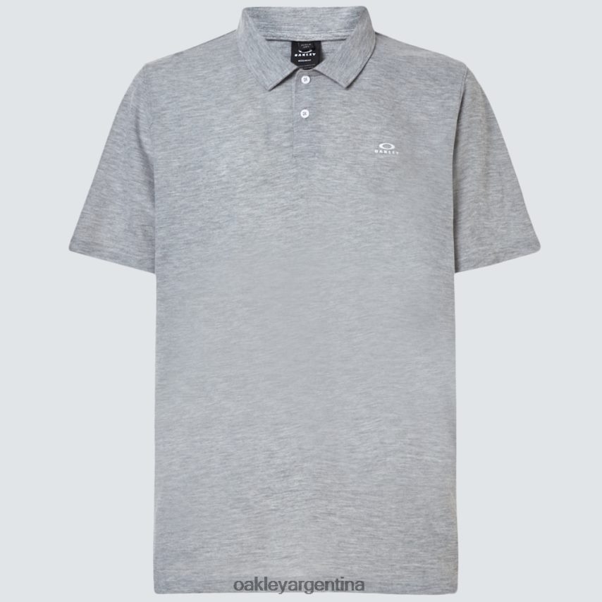 Oakley relajarse polo NBFV422432 ropa nuevo brezo de granito