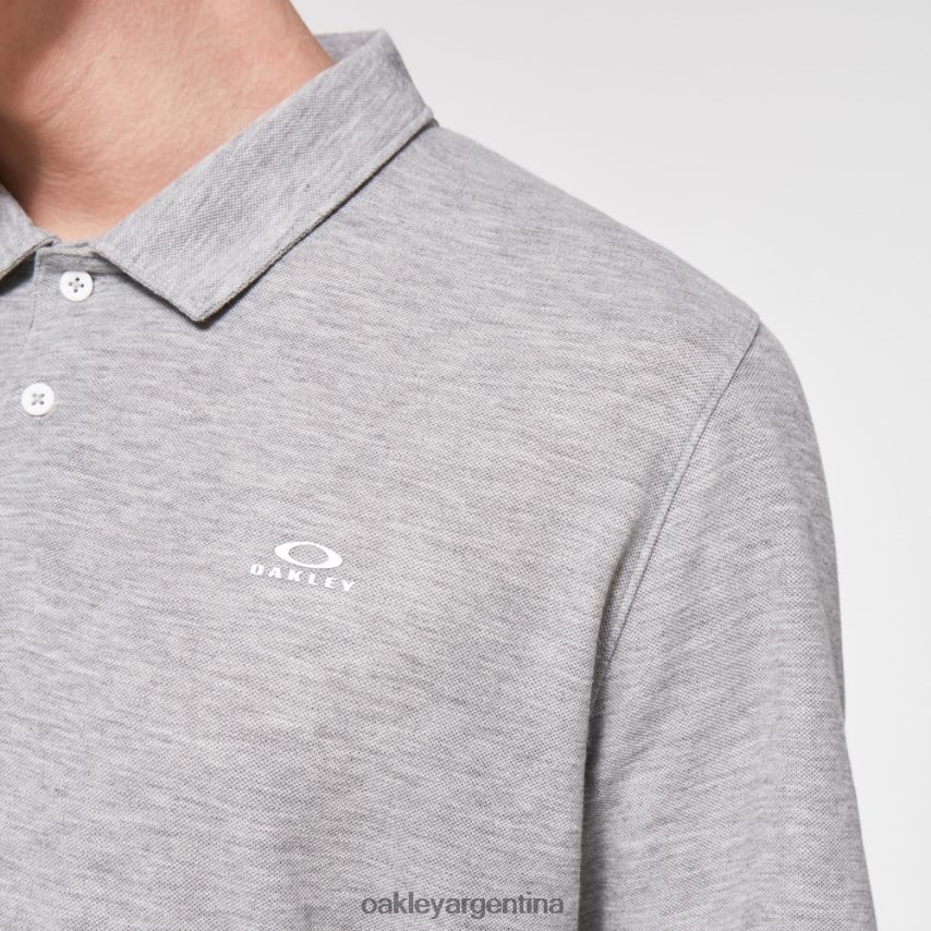 Oakley relajarse polo NBFV422432 ropa nuevo brezo de granito