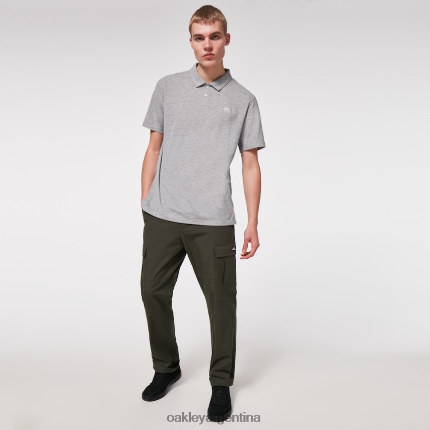 Oakley relajarse polo NBFV422432 ropa nuevo brezo de granito