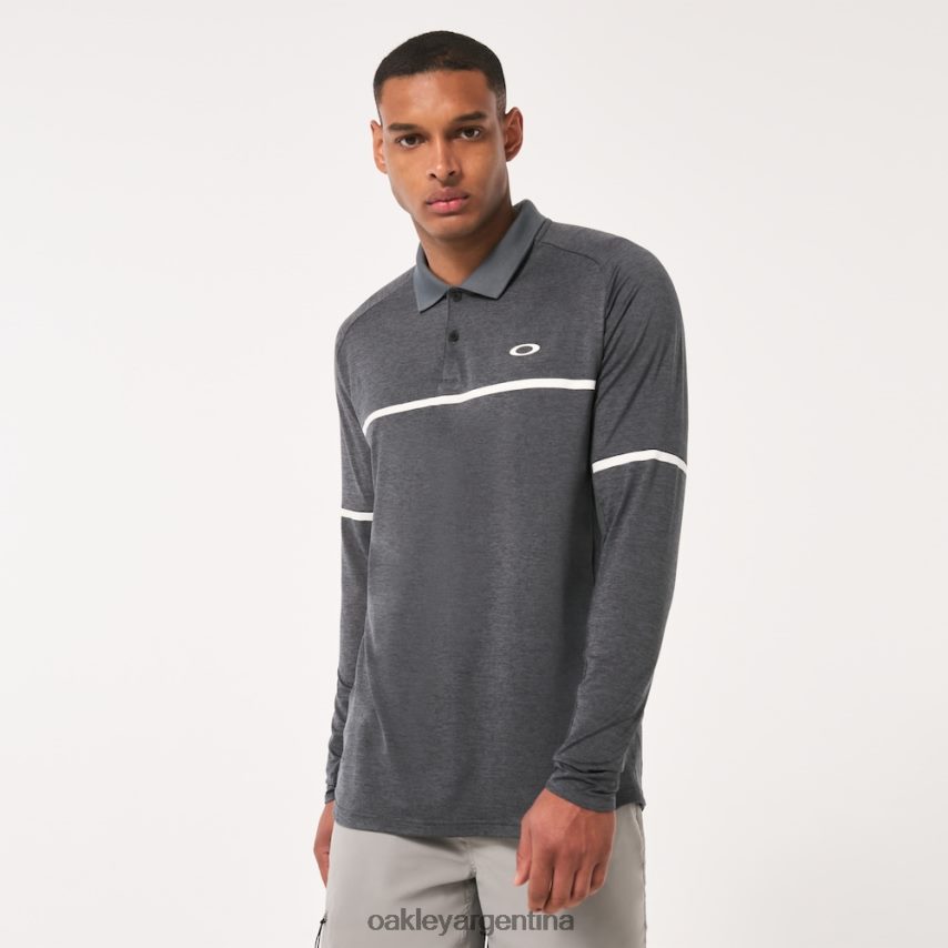 Oakley tecnología de manga ultravioleta NBFV422218 ropa pizarra oscura