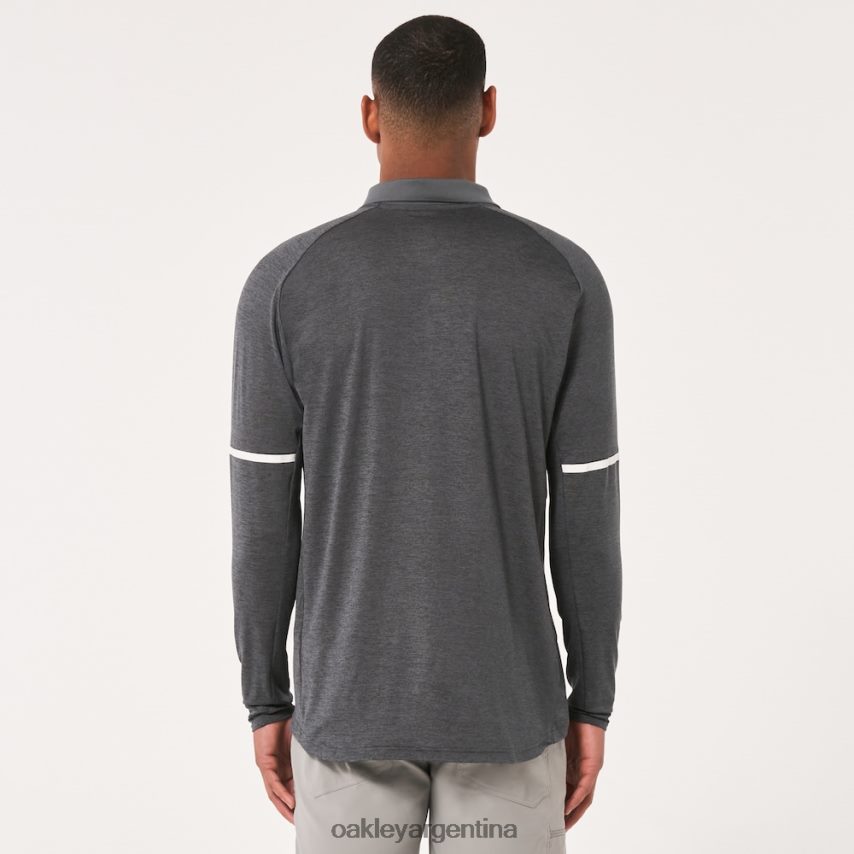 Oakley tecnología de manga ultravioleta NBFV422218 ropa pizarra oscura