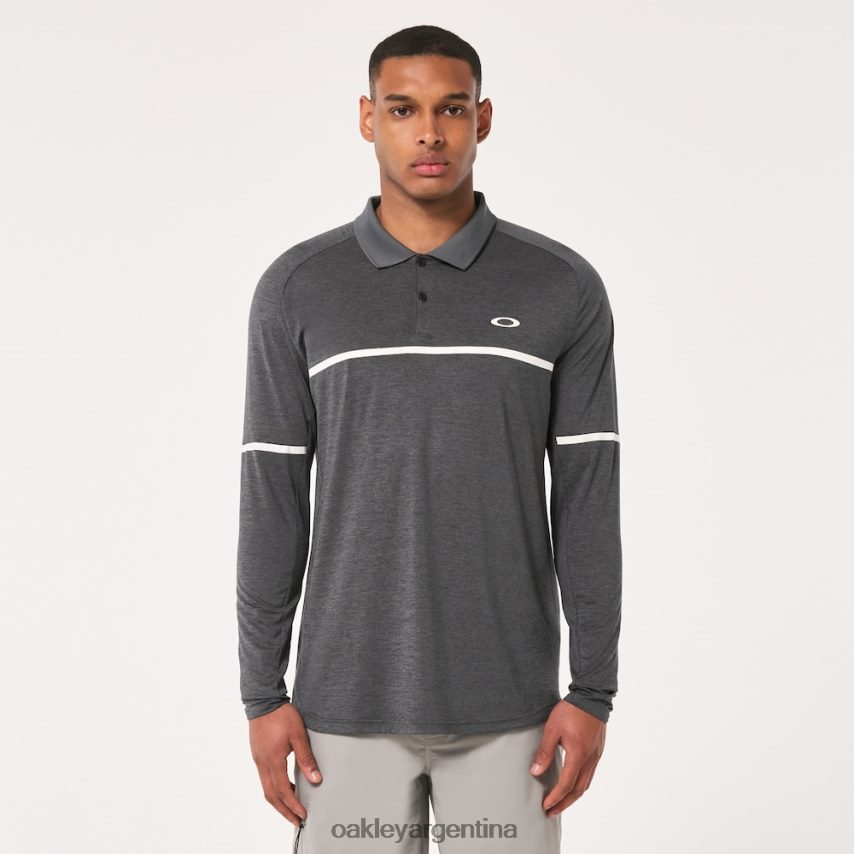 Oakley tecnología de manga ultravioleta NBFV422218 ropa pizarra oscura