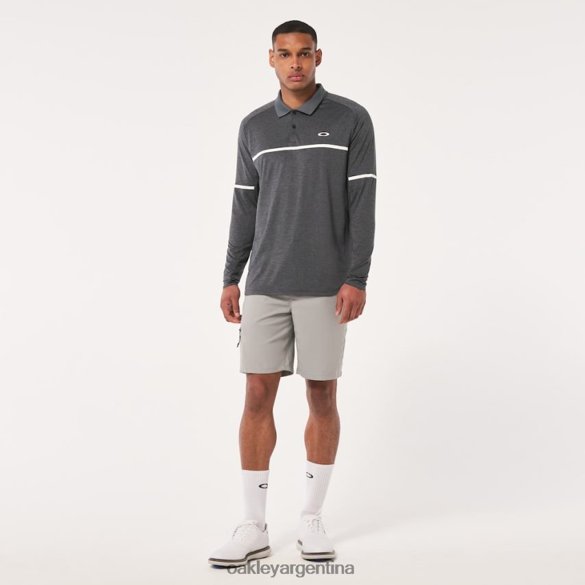 Oakley tecnología de manga ultravioleta NBFV422218 ropa pizarra oscura