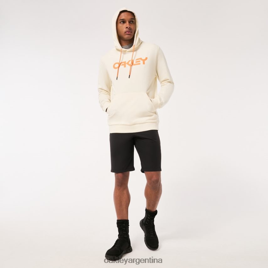 Oakley b1b po sudadera con capucha 2.0 NBFV422475 ropa blanco ártico