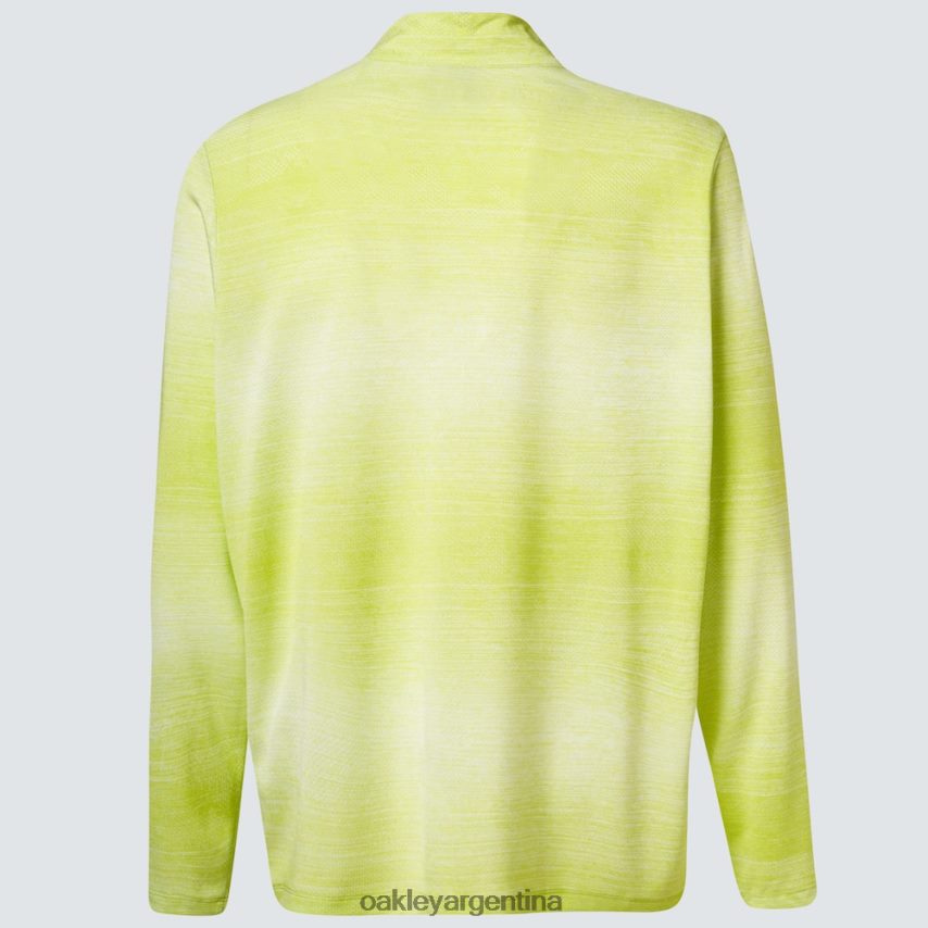 Oakley contendiente media cremallera NBFV422444 ropa brezo blanco