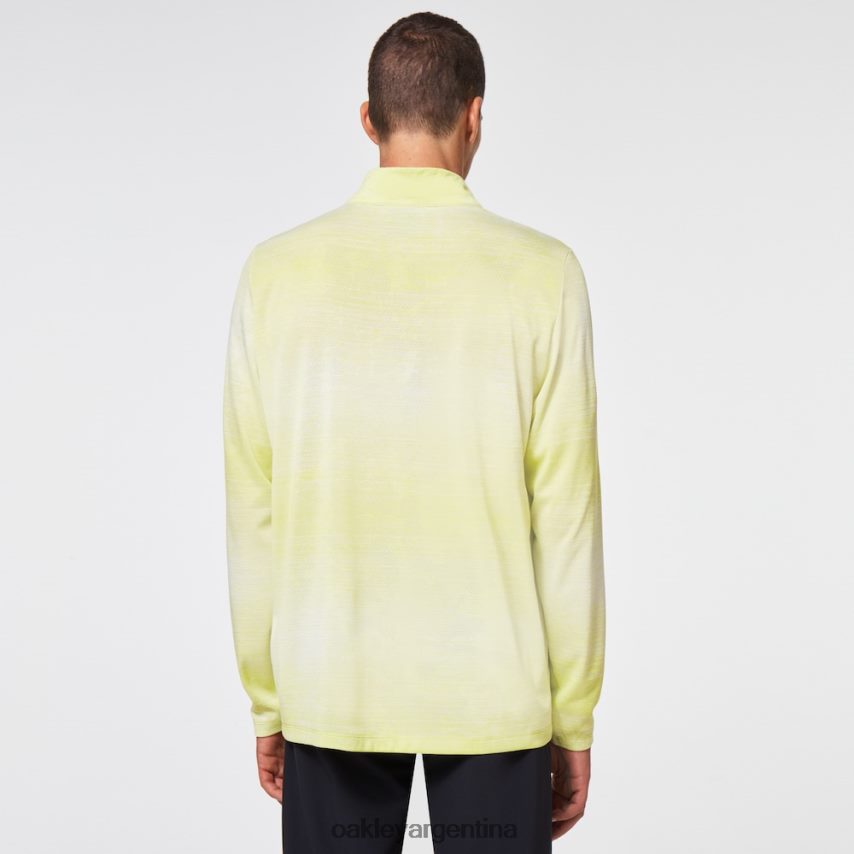 Oakley contendiente media cremallera NBFV422444 ropa brezo blanco