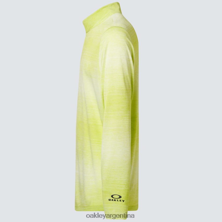 Oakley contendiente media cremallera NBFV422444 ropa brezo blanco