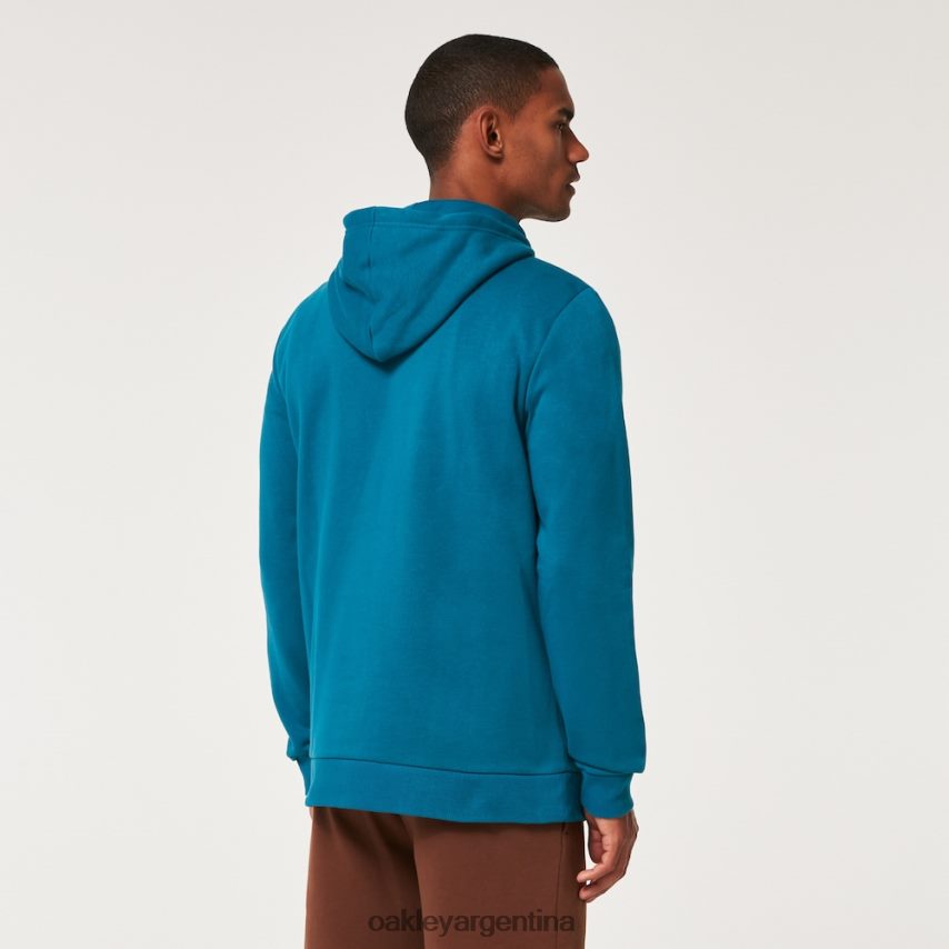 Oakley relajarse sudadera con capucha NBFV422429 ropa aurora azul
