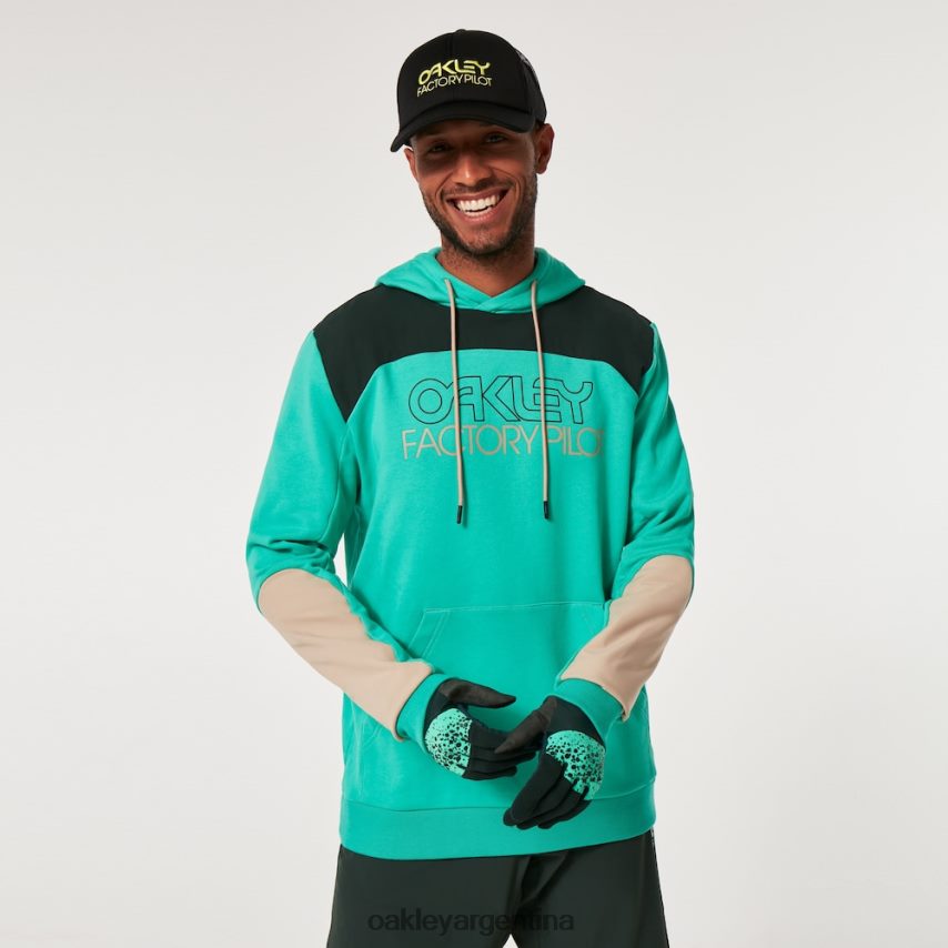 Oakley sudadera buscador '75 NBFV422595 ropa Menta verde