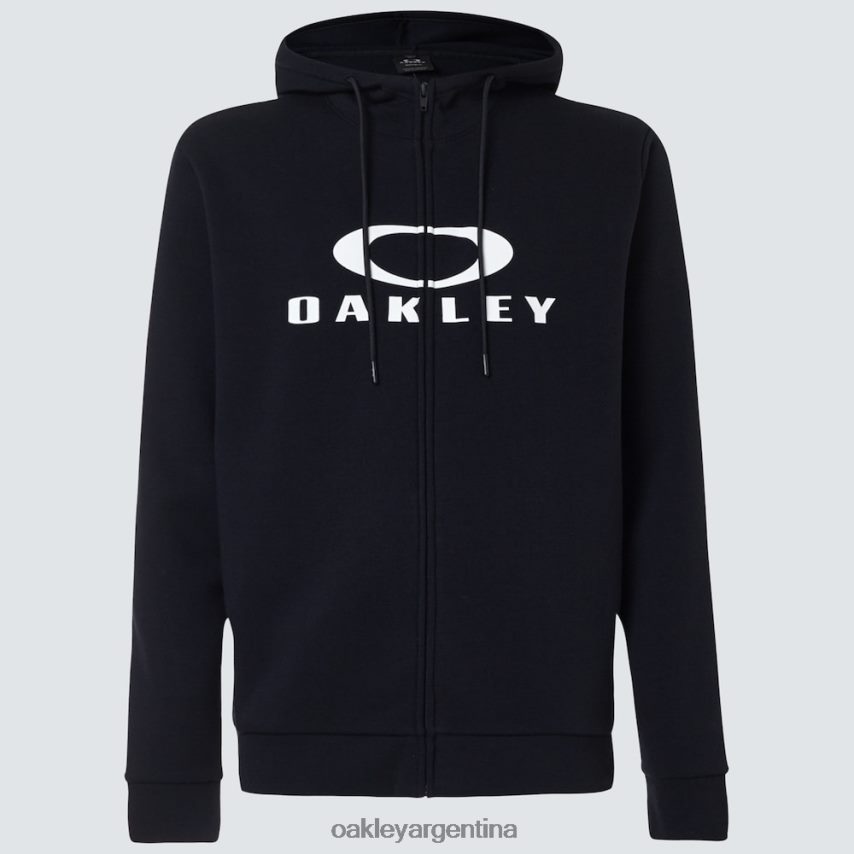 Oakley sudadera con capucha corteza fz 2.0 NBFV422255 ropa blanco negro