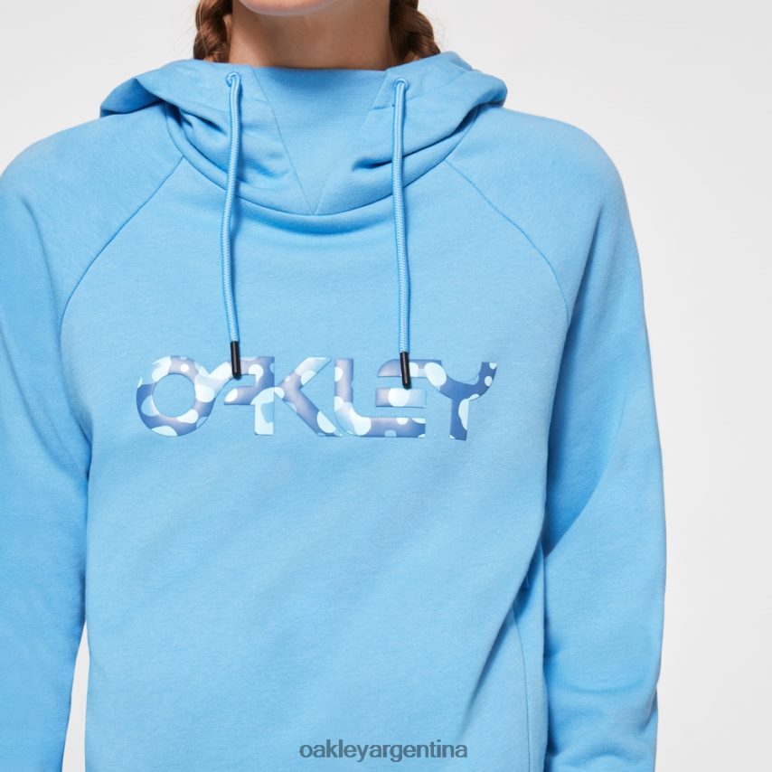 Oakley sudadera con capucha polar 2.0 para mujer NBFV422636 ropa brisa azul
