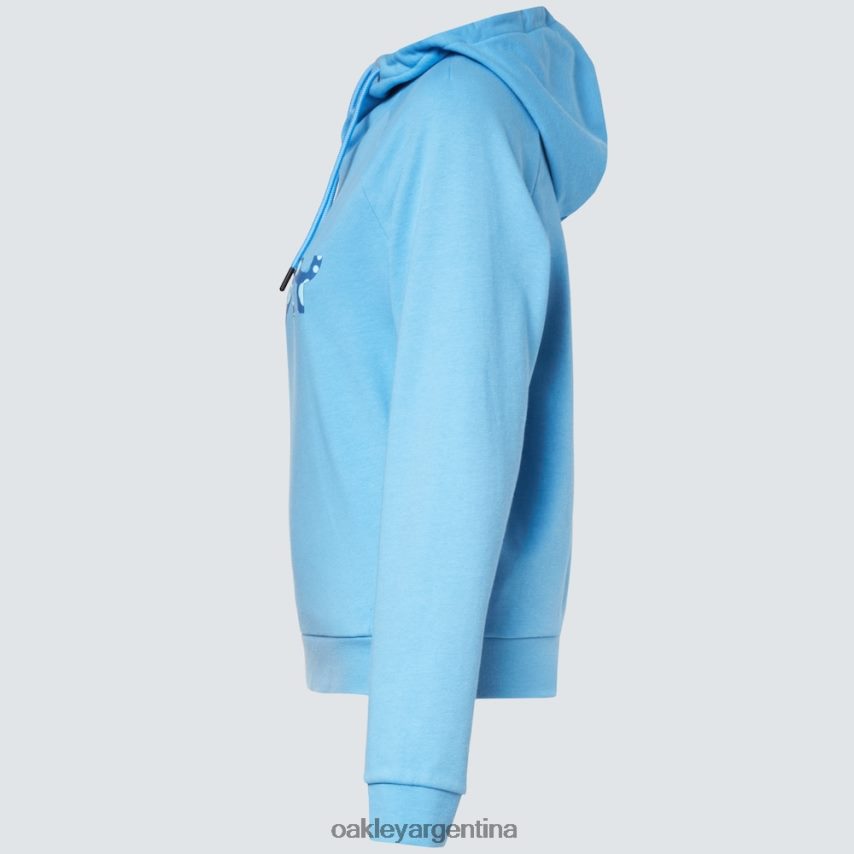 Oakley sudadera con capucha polar 2.0 para mujer NBFV422636 ropa brisa azul