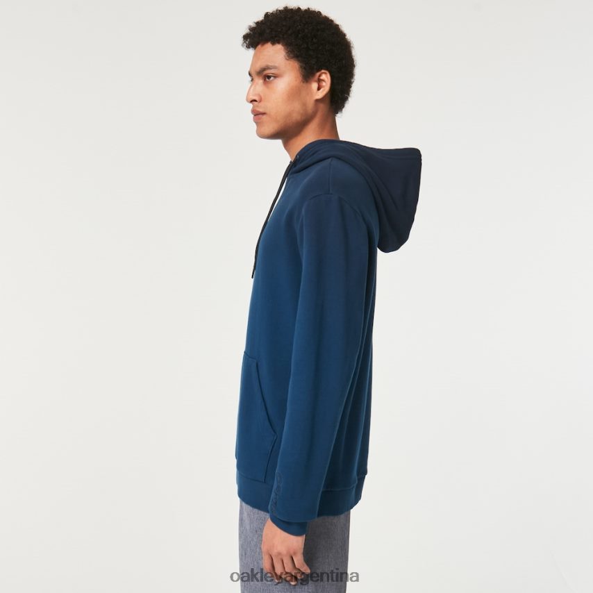 Oakley sudadera con capucha que se desvanece NBFV422317 ropa gradiente azul