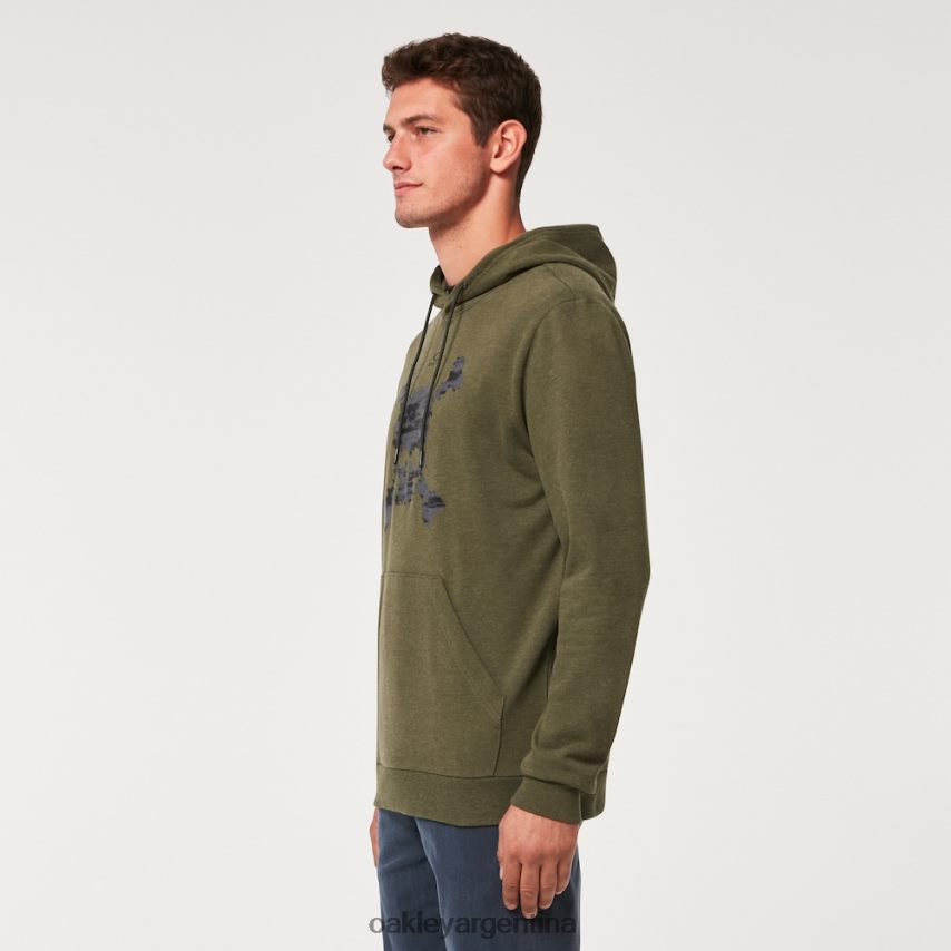 Oakley sudadera con capucha y calavera de camuflaje NBFV422295 ropa nuevo pincel oscuro hthr