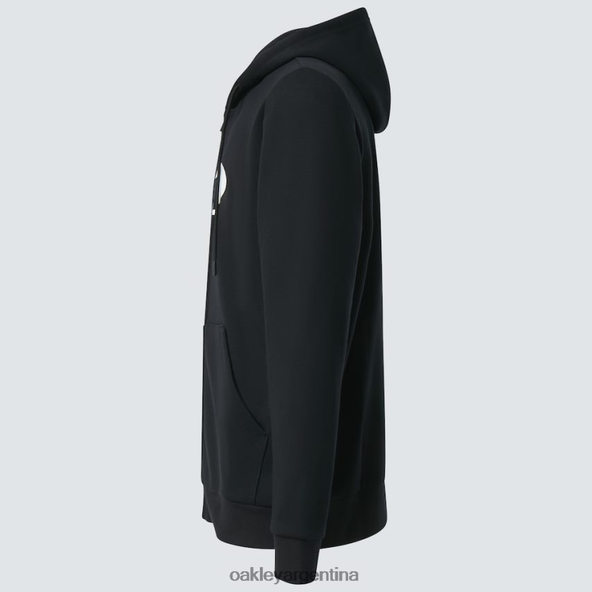 Oakley sudadera con capucha y cremallera completa elipse NBFV422281 ropa apagón