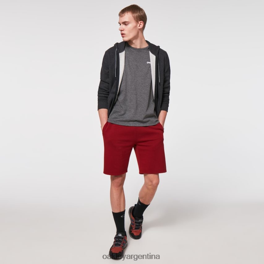 Oakley sudadera con capucha y cremallera completa relax NBFV422423 ropa brezo gris oscuro