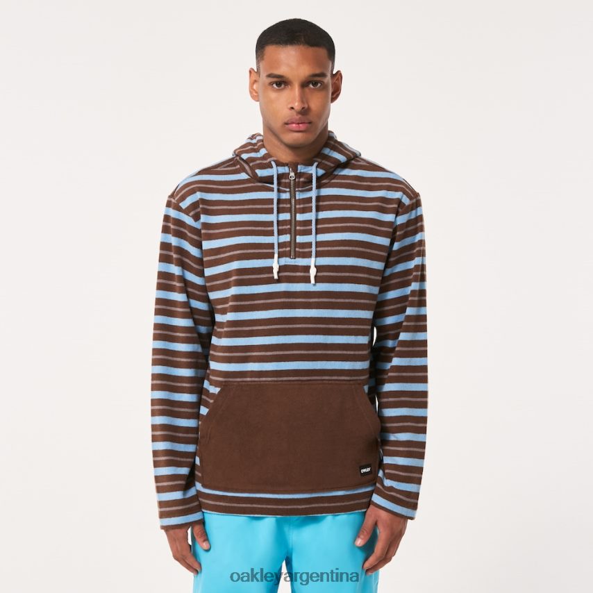 Oakley sudadera con capucha y cremallera de 1/4 NBFV422234 ropa rayas de jarra