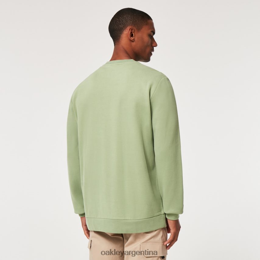 Oakley sudadera vintage con tripulación NBFV422142 ropa nuevo jade