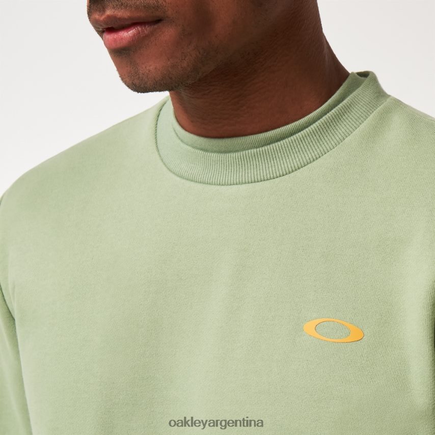Oakley sudadera vintage con tripulación NBFV422142 ropa nuevo jade